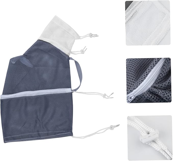BESPORTBLE Cat Bath Bag Mesh Bathing Bag for Cats Pet Grooming Nail Trimming Cleaning Tools