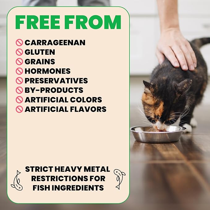 almo nature HQS Natural Wet Cat Food Tuna and Chicken in Broth, Grain-Free, 2.47 oz (Pack of 24)