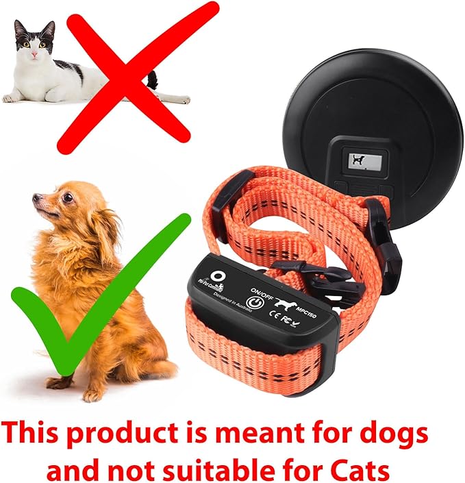 My Pet Command, Indoor Pet Barrier with Adjustable Range, Static and Tone Correction, Hidden Fence for Dogs Containment Collar, Wireless Pet Gate Keeps Areas Off Limits, Rechargeable Collars