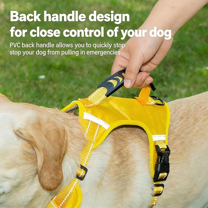 Dog Vest Harnesses Pet Strong Training Walking Swimming Supplies Soft Handle Training Vest Dog Vests for Small Dogs