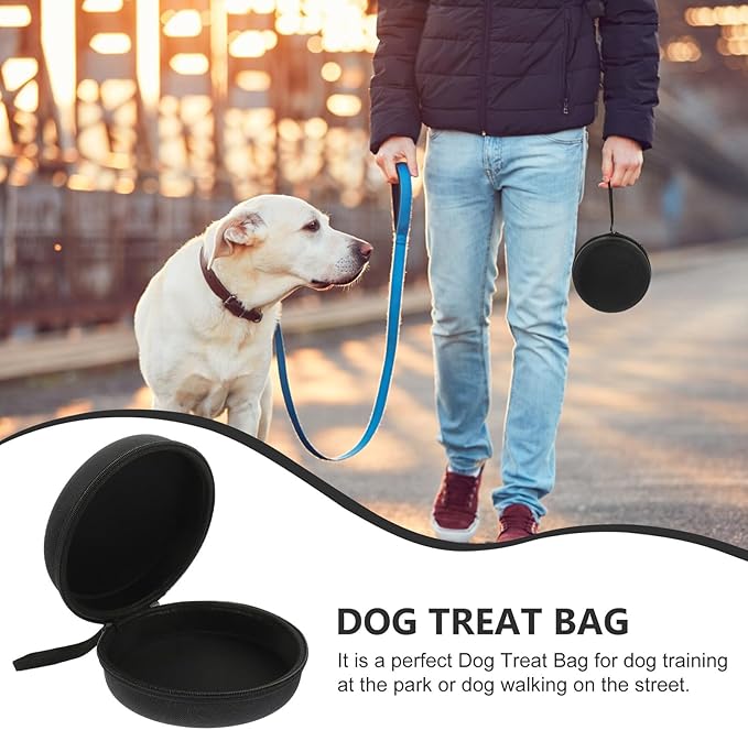 Dog Training Treats Bag Portable Reusable Oxford Cloth Snack Pouch 20x20x8cm Outdoor Walking Pet Supplies for Dogs and Cats