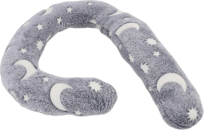 AYNEFY Dog Daily Supplies Orthopedic Support Soft PP Cotton Pet Bed for Cats and Small Dogs Ideal for Better Sleep Pain Relief and Travel Dog Neck Pillow C Shaped