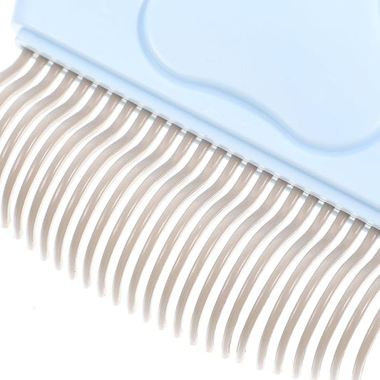 ERINGOGO 2Pcs Cat Paw Design Pet Grooming Combs with Stainless Steel Bristles for Hair Removal and Shedding Control Ergonomic Hair Tool for Cats and Dogs Comfortable Grip for Indoor Use