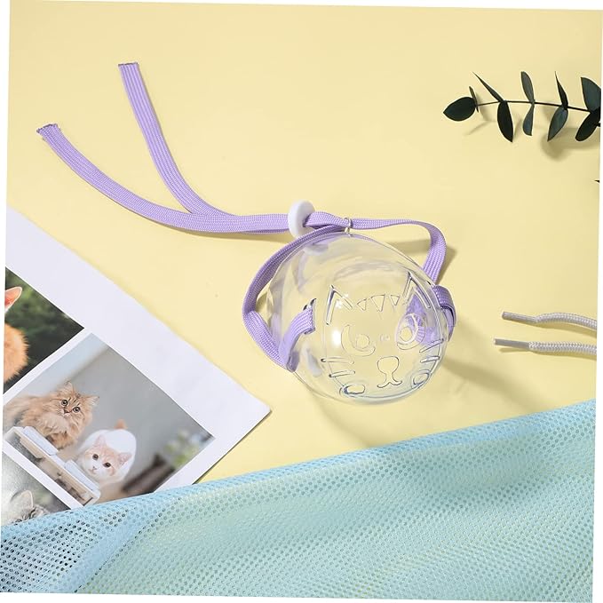 Cat Grooming Bag Muzzle Kitten Bathing Washing Bag Comfortable Net for Cats