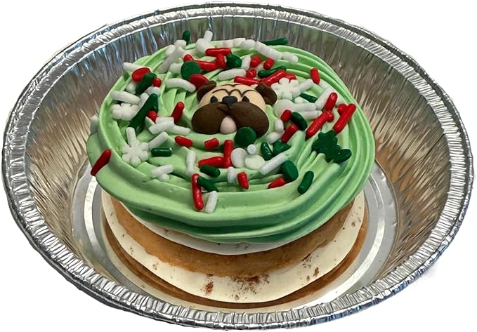Dog Christmas Cake Treat