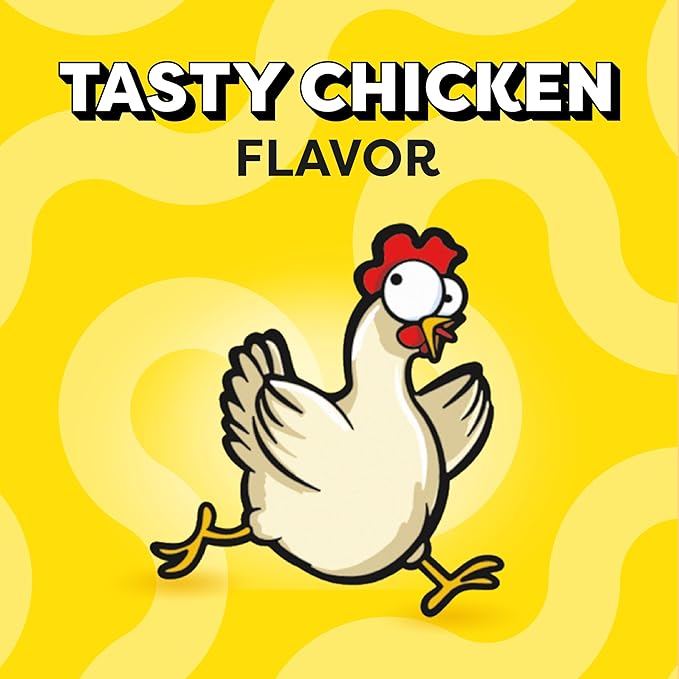 Temptations Jumbo Stuffed Cat Treats, Crunchy and Soft Cat Treats, Tasty Chicken Flavor, 14 oz. Tub