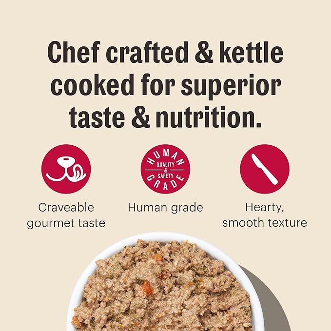 The Honest Kitchen Human Grade Wet Dog Food - Beef, Cheddar, & Veggies