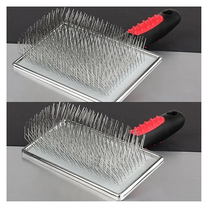 Needle Comb for Dog Cat Hair Removal, Pet Fur Trimming Brush, Grooming Massage Tool, Cleaning Supplies for Shedding(25mm)