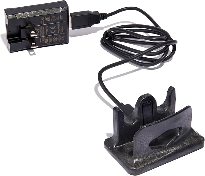 SpotOn GPS Dog Fence Charging Kit, Portable Charger for Wireless Dog Fence & GPS Tracker, Extended Battery Life Mode, Includes Collar Cradle, Plug & Cable, Collar Sold Separately