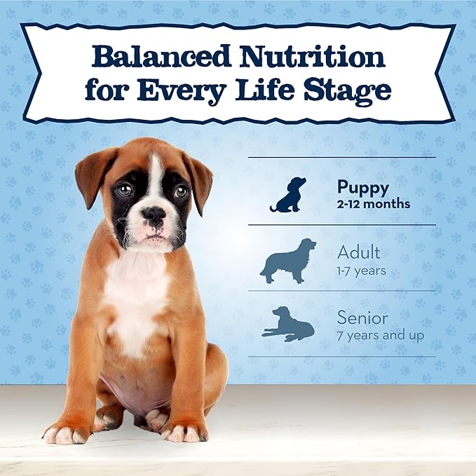Blue Buffalo Baby Blue Natural Wet Food for Puppies, Healthy Growth Formula with DHA, Turkey & Vegetable Recipe, 12.5-oz. Can