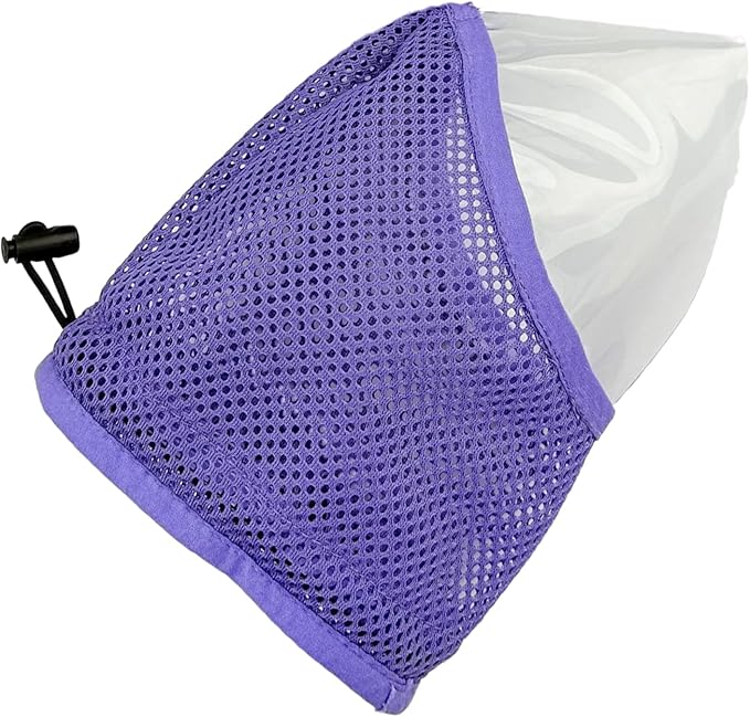 Cat Grooming Muzzle - Soft Adjustable Face Cover, Anti Bite Cat Mouth Guard, Cats Muzzle with Breathable Mesh | Safe Protection Guard for Pet Chewing Biting Scratching Nail Trimming Grooming