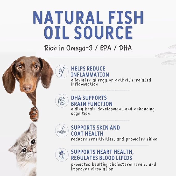 Freeze Dried Capelin Fish Cats & Dogs Treats 70g, Single Ingredient, Rich in Omega 3 & 6 for Healthy Skin & Coat, Grain Free, 100% Whole Fish, Premium Quality High Protein Training Snacks