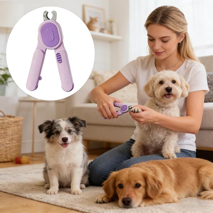 Puppy Nail Clippers | Heavy-Duty Animals Toenail Tool - Nail Clippers for Small Dogs - for Medium Large Breeds Puppy Kitten Animals Home Bathroom Shelter