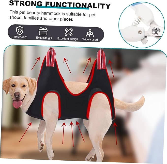 UPKOCH Dog Grooming for Nail Trimming Professional Grooming Accessories for Medium and Small Cats and Dogs Sturdy Hanging PET Supplies