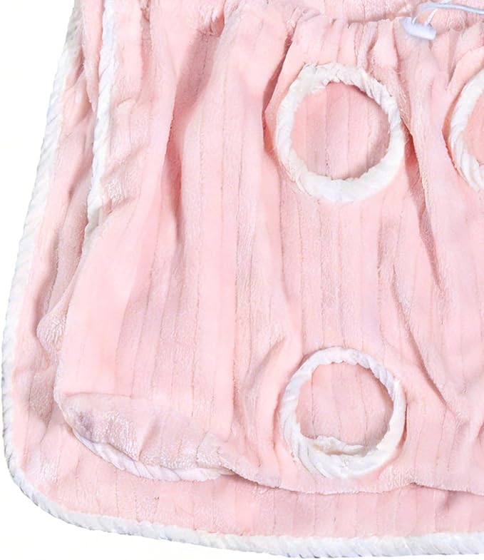 Cat Carrying Apron, Soft Breathable with Drawstring,Apron to Hold Cat - for Grooming Nail Trimming Photography Bonding Women Men Teens Animal Lovers Adults
