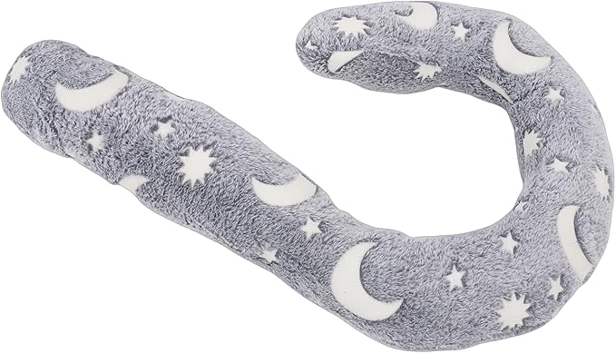 Zerodis Dog Neck Pillow C Shaped Orthopedic Support Soft PP Cotton Pet Bed for Cats and Small Dogs Ideal for Better Sleep Pain Relief and Travel Dog Daily Supplies