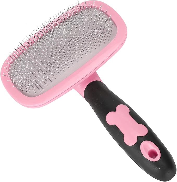 Cat Hair Brush, Dog Brush Cat Dog Hair Removal Comb Pet Grooming Tool 360 Degree Rotation Deshedding Brushes For Indoor For Pets with Long or Short (With a)