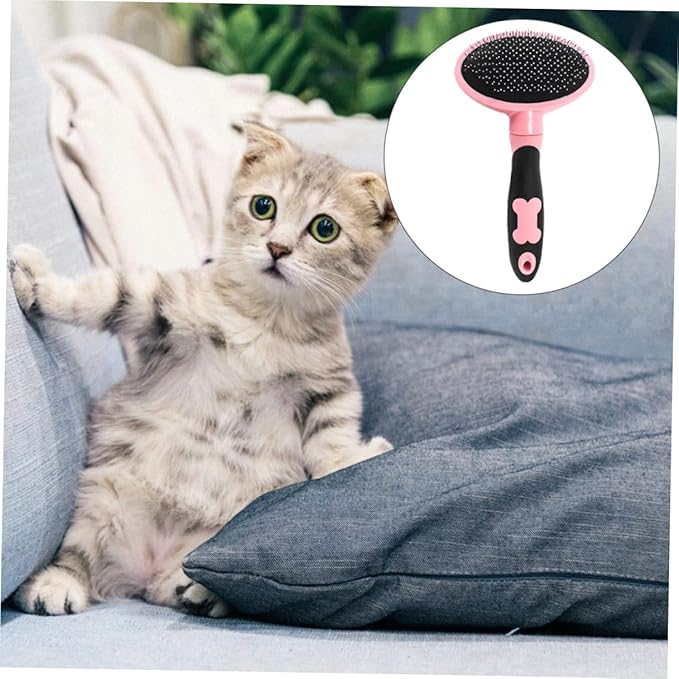Cat Hairbrush Pet Grooming Tool Pet Comb Cat Supplies Cleaning Brush Massage Body Mind for Hair