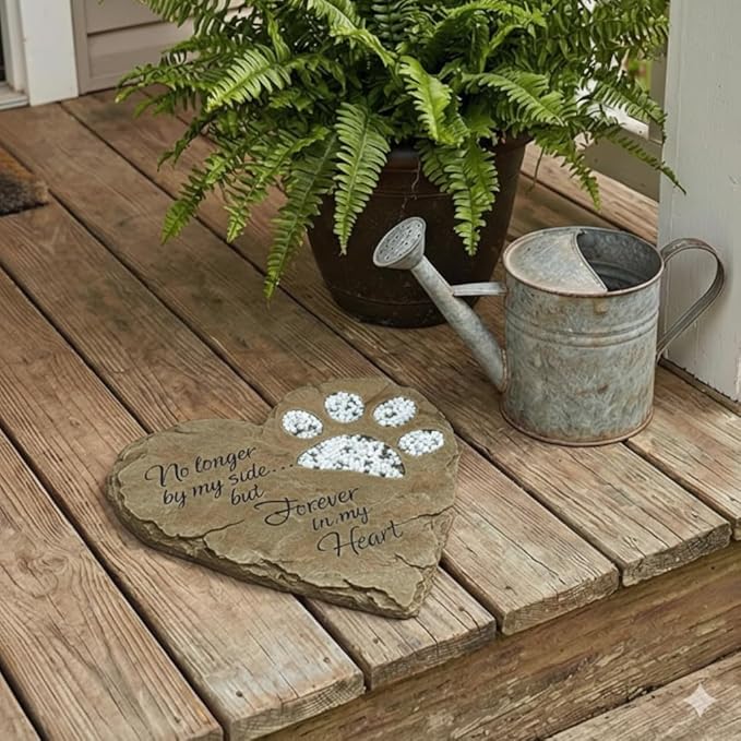 Carson 98843 Pet Memorial Garden Stone, Brown