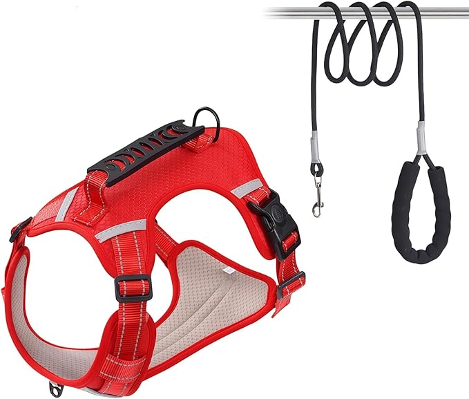 Dog Vest Harnesses Pet Strong Training Walking Swimming Supplies Soft Handle Training Vest Dog Vests for Small Dogs