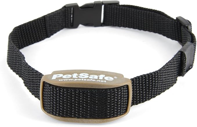 PetSafe Extra Collar Receiver for Pawz Away Outdoor Barrier - Helps Correct Pet Behavior & Manage Boundaries - Progressive Static Correction - Lightweight Waterproof Design - For Pets 5 lbs & Up