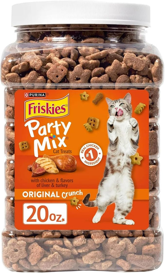Cat Treats - With Chicken & Flavors of Liver & Turkey - 20 oz (Pack of 2)