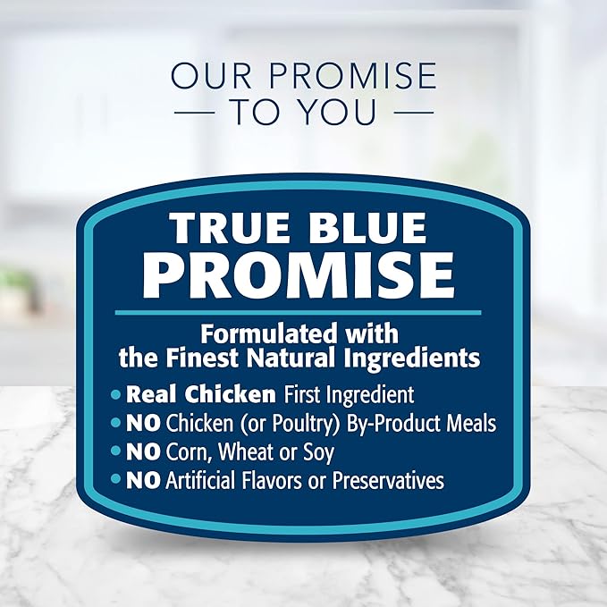 Blue Buffalo Tastefuls Savory Singles Natural Wet Cat Food in Gravy, 2.6-oz. Twin-Pack Trays, Chicken Entreé (24 Count)