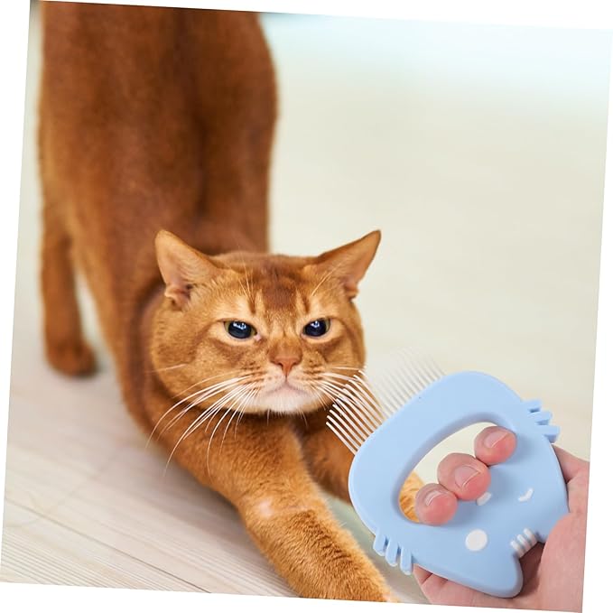 3pcs Comb Pet Hair Brush Wear-resistant Compact Grooming Daily Use Dog Massage Dog Supplies Brush Portable Kitten Multi-function
