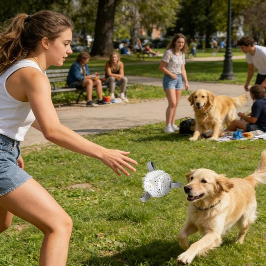 Dog Toy Balls, Interactive Stimulating Pet Supplies, Dog Chew Toys Fetch Ball, for Small Large Breed Aggressive Chewers Indoor Outdoor Enrichment Stimulation Boredom