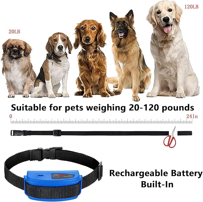 Indoor Pet Barrier for Dogs, Wireless Indoor Electric Fence, Pet Gate, Keeps Areas Off Limits, Dog Fence Waterproof/Rechargeable Training Collar (Only Transmitter for Dog System)
