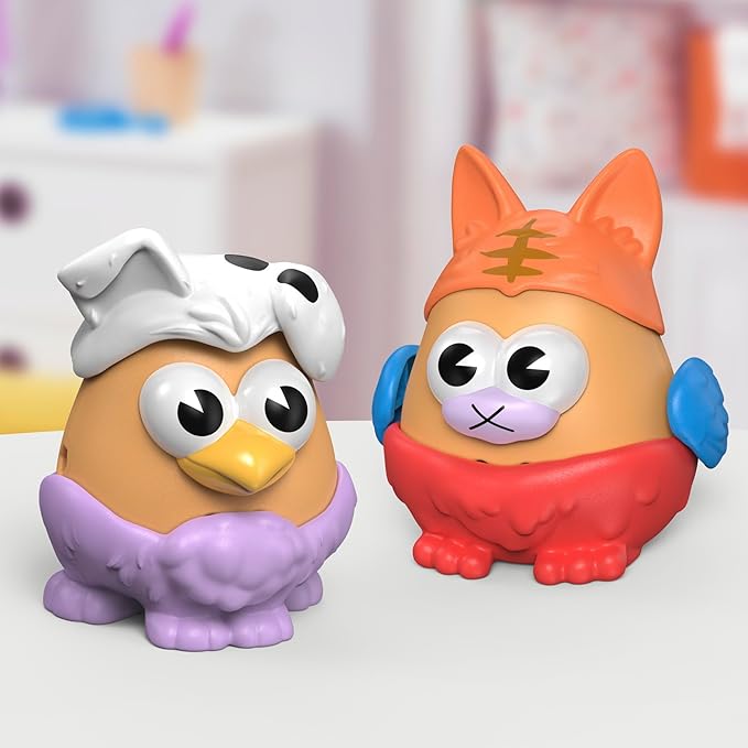 Potato Head Pet-Tato Tots, Pet-Themed Set with 31 Parts and Pieces Plus Rolling Carry Case, Toddler and Preschool Toys for Girls and Boys 2 and Up (Amazon Exclusive)