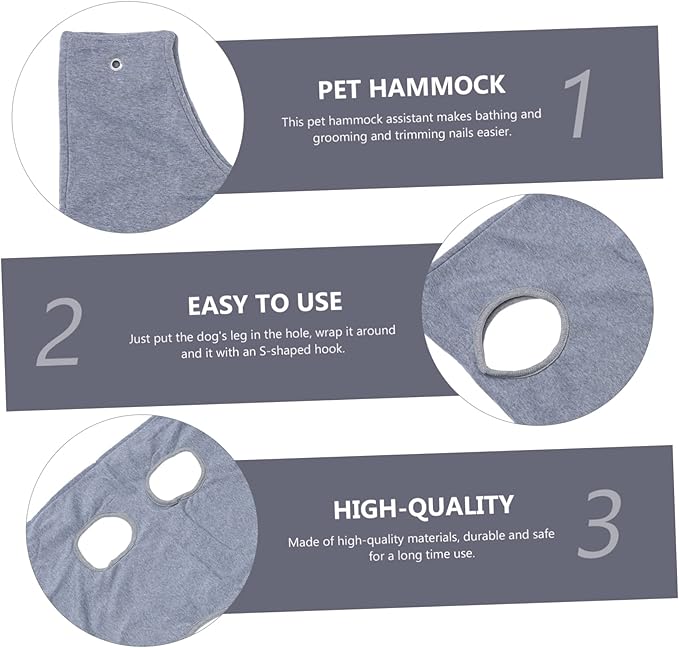 GALPADA Quality Pet Grooming Hammock Dog Cat Beauty Hammocks Nail Trimming Pets Hanging