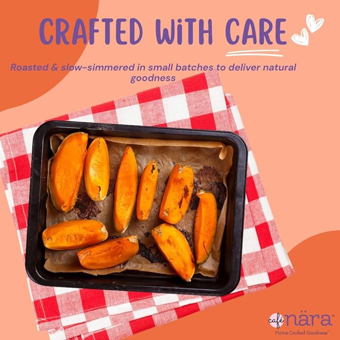 Café Nara Grain-Free Pumpkin Broth Wet Food Topper for Dogs & Cats - 100% Natural, Healthy Hydration - 1.1 lbs (Pack of 6)