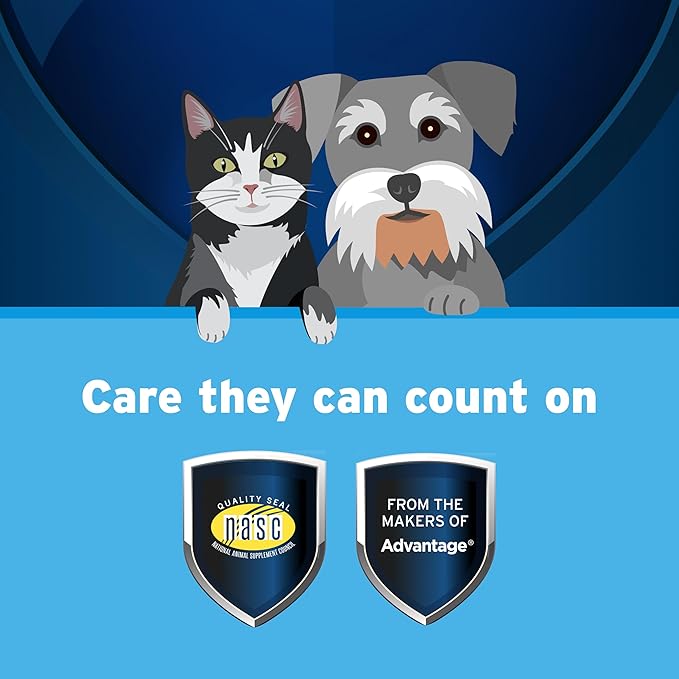 Pet Protect Cat & Small Dog Omega-3 Supplement, Proprietary Free Form Blend, Supports a Normal Inflammatory Response, Snip-Tip Capsules (60 Count)