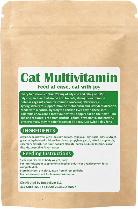 Cat Vitamins Supplements