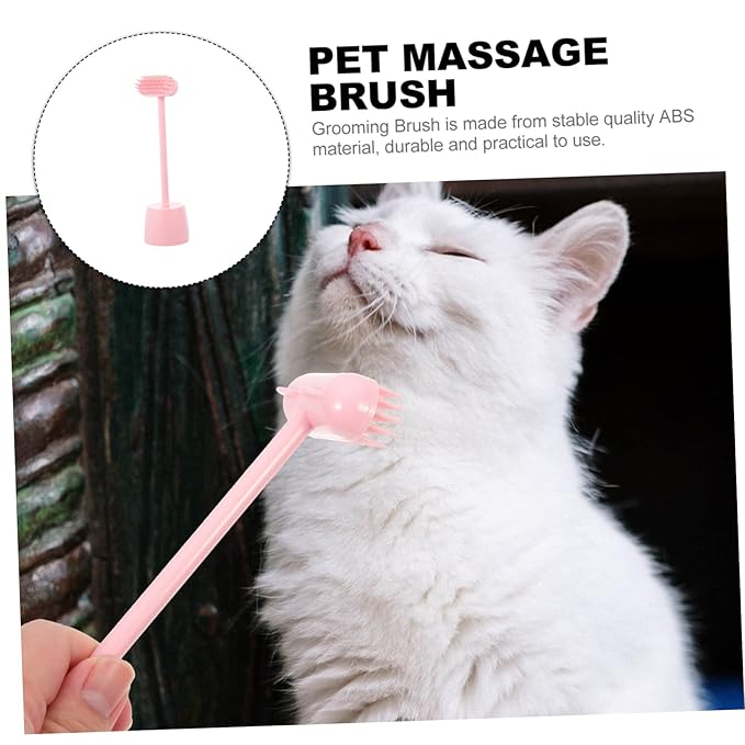 Cat Supplies Cats Hair Grooming Scratch Brush Pet Massage Brush Dog Grooming Tool