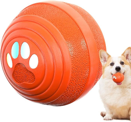 Moving Dog Ball - Rechargeable Pet Supplies,Bouncing & Rolling Ball Dog Toy | for Play Exercise Boredom Relief Stimulation Indoor Outdoor Home Apartment