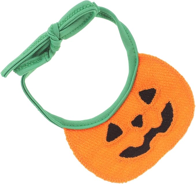 DOITOOL Halloween Pumpkin Dog Bandana Tie-on Pet Bandana Bib for Dogs Under 15 Lbs Comfortable Cotton Material for Halloween Party and Holiday Pet Supplies