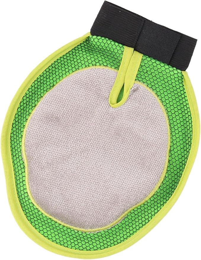 Pet Doggy Cat Shower Grooming Bathing Massage Glove Brush 23cm x 19cm Multicolor (id: fb6 fa3 b0a e46 98b