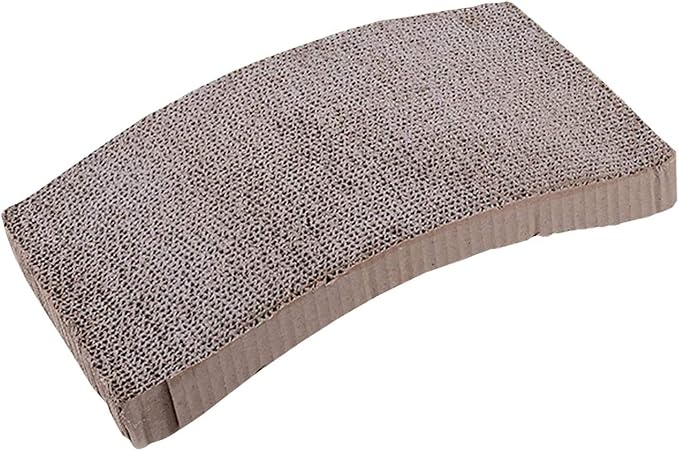 MeowWoof MW Cat Scratcher Carboard, Cat Scratching Post with Catnip, Corrugate Scratch Bed for Small and Large Cats