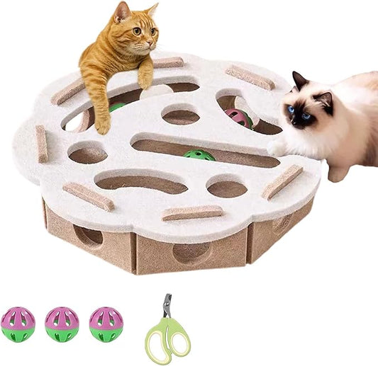 2026 New Cat Nail File Box, Nail File Box for Cats Stress Alternative to Clippers and Grinders, Sandpaper Inside for Indoor Cats Scratching for Indoor Cat (C-2)