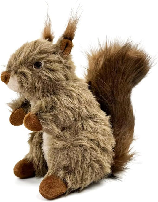 Realistic Squirrels Dog Toy with Squeaker Sound Interactively Pet Supplies for Anxieties Reliefs and Boredom Dog Anxieties Reduction Toy