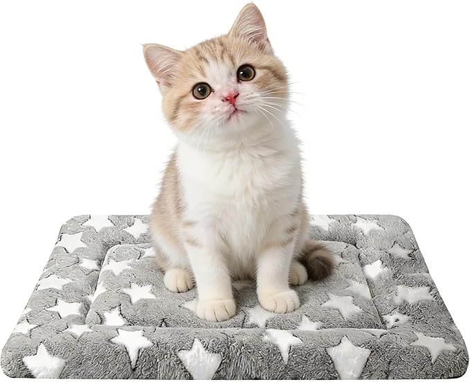 Dog Bed Mat - Reversible Dog Crate Bed Mats, Soft & Breathable Kennel Pad, Durable Crate Bed for Small Medium Large Dogs & Cats