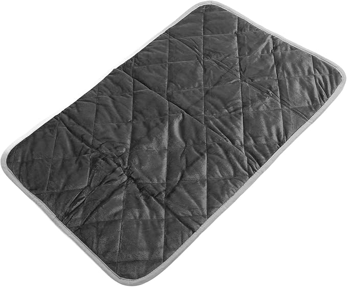HEEPDD Pet Heating Pad, Pad for Indoor Outdoor Pets, Polyester Fleece Material, Ideal for Dogs and Cats Pet Heating, Self Warming Reusable Nan Dog Supplies (M)
