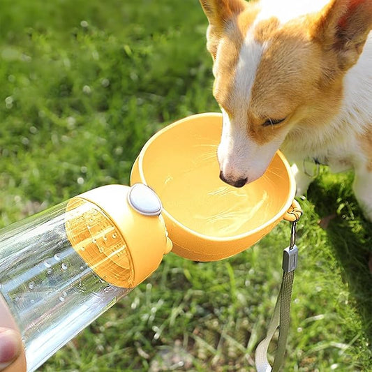 Dog Water Bottle, Leakproof Pet Drinking Bottle, Puppy Watering Dispenser for Walking Camping Outing Personal Pet Supplies Pets Protective Guard 500ml Capacity Professional Grade Authentic Model