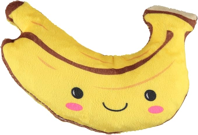 Cudlie 3 Pack Plush Dog Chew Toys – Soft Squeaky Puppy Toys for Small Dogs– 4" Durable, Cute & Safe Pet Toy Gift Set (Food, Fruit, Farm, Zoo & Safari Animal Themes)