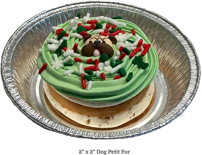 Dog Christmas Cake Treat