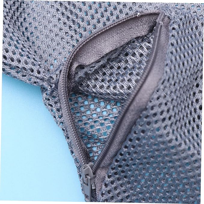 Djustable Cat Grooming Bag Mesh Pet Bathing Bag Strong Breathable Prevents Biting Scratching for Bathing Nail Trimming Random