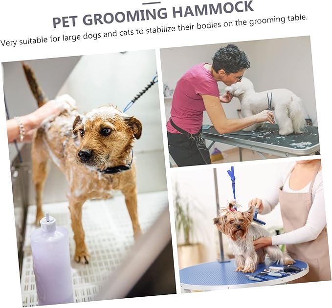 Mikikit Pet Grooming Hammock for Cat Dog Professional Nail Trimming Assistant Easy to Use