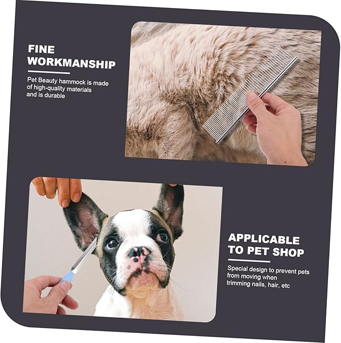 Dog Cat Grooming Hammock Nail Trimming Harness PET Hanging Grooming Supplies for Small and Medium Pets Easy to Use Tool